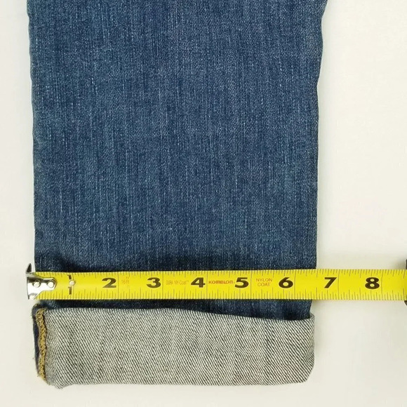 Mavi Size 27 Alma Cuffed Cropped Capris Blue Jeans - Picture 8 of 10